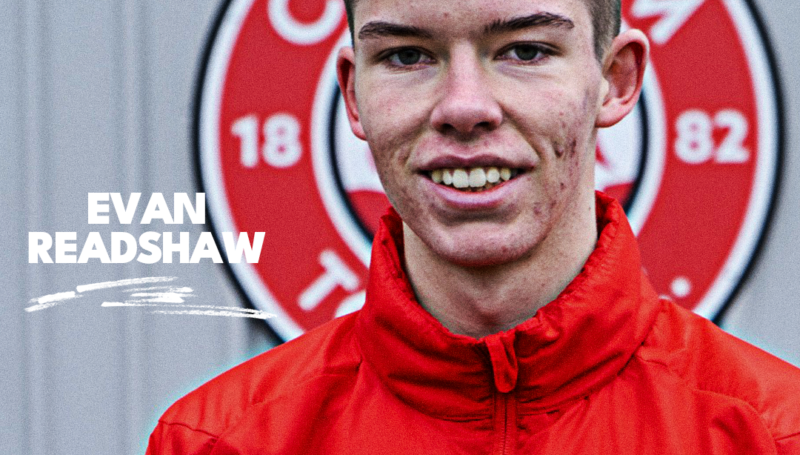 ACADEMY PLAYER EVAN READSHAW TO JOIN CANTERBURY UNIVERSITY