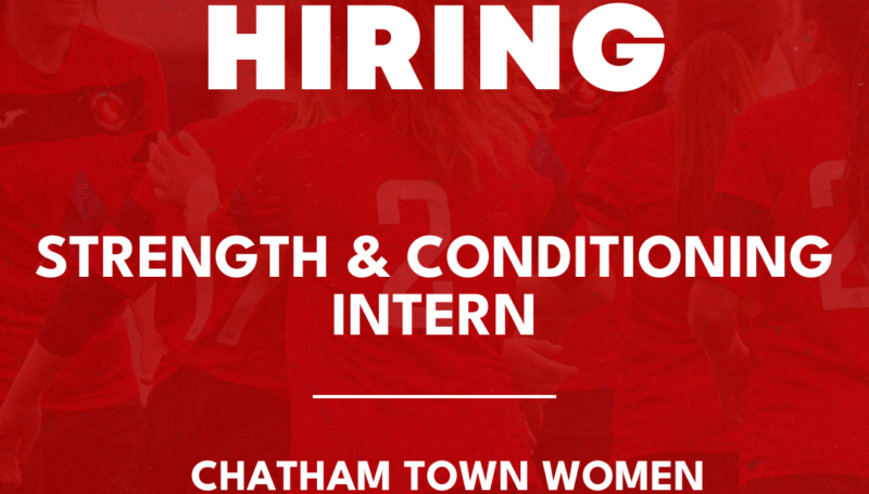 CTFC WOMEN ARE LOOKING FOR A STRENGTH AND CONDITIONING INTERN