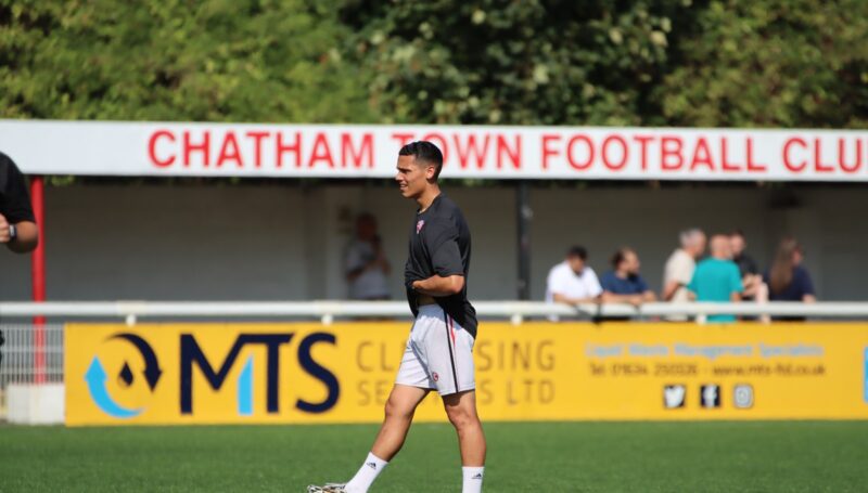 CHATHAM TOWN SIGN EDDIE ALLSOPP