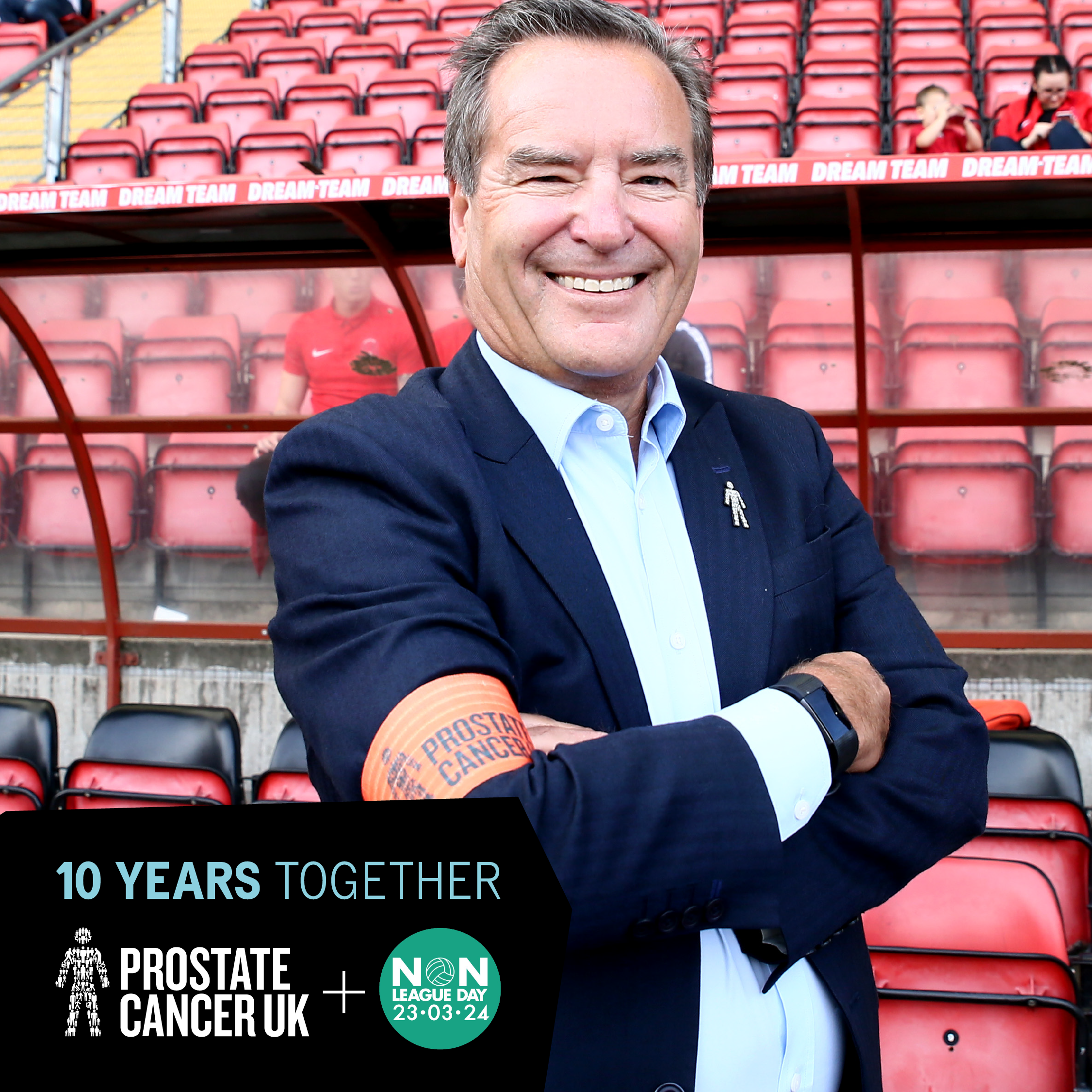 CHATHAM TOWN TEAM UP WITH PROSTATE CANCER UK TO CELEBRATE NON-LEAGUE DAY MILESTONE