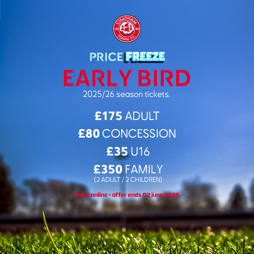 BUY YOUR 2025/26 SEASON TICKET