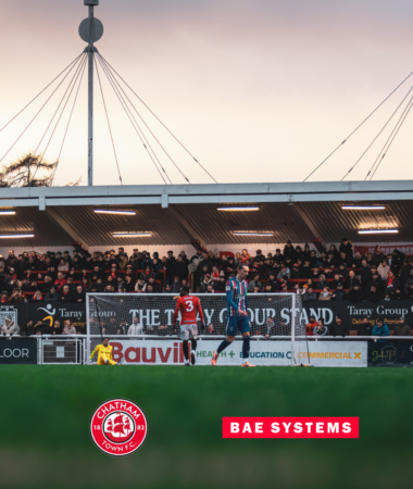 Chatham Town FC and BAE Systems Join Forces to Enhance Community Outreach Across Medway