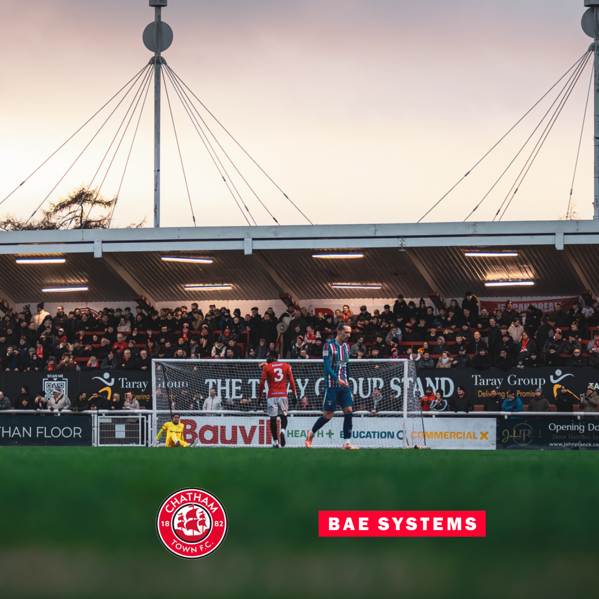 Chatham Town FC and BAE Systems Join Forces to Enhance Community Outreach Across Medway